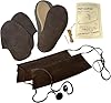 Make Your Own Moccasins - DIY Leather Moccasin Craft Project - Handmade Moccasins Kit - Miscellaneous Brown or Tan Colors (Size 5 - Suede) #2