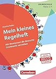 montessori grundschule krefeld termine  Mein kleines Regelheft - Klasse 3/4: Mit Montessori die deutsche Grammatik verstehen (4. Auflage) - Arbeitsheft