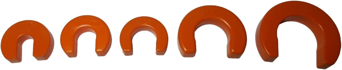 XFITTING Push Fit Removing Clip, 1/4 inch, 3/8 inch, 1/2 inch, 3/4 inch and 1 inch (Each) Disconnect Clip, 5 Pieces