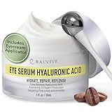 Top 10 Best Cream for Eye Puffiness Reviewed Today 1 BALVIVE Caffeine Under Eye Cream for Dark Circles, Puffiness, Wrinkles, Bags Under Eye & Fine Lines with Retinol & Multi-Peptides - Brightening, Hydrating & Revitalizing for Women & Men, 30ml