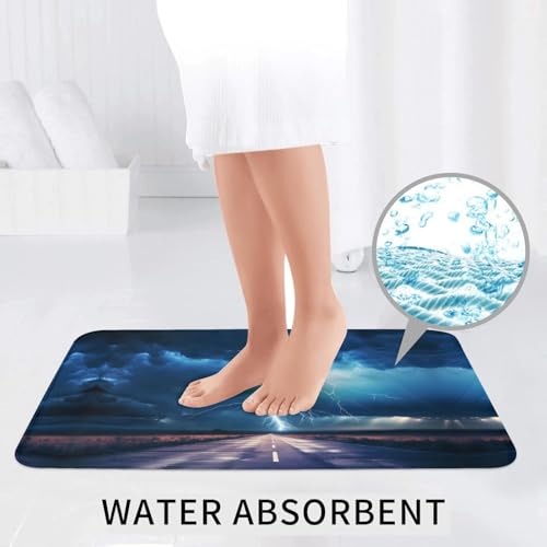Tapis de salle de bain lot de 3 Lightning in a Flash antidérapant - 7