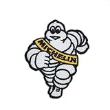 MICHELIN Man Tires Sponsor Car Motorcycles Racing Biker Motogp Motorcorss Logo Jacket Patch Sew Iron on Embroidered Symbol Badge Cloth Sign bY PRINYA SHOP