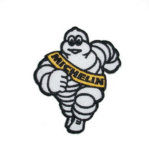 MICHELIN Man Tires Sponsor Car Motorcycles Racing Biker Motogp Motorcorss Logo Jacket Patch Sew Iron on Embroidered Symbol Badge Cloth Sign bY PRINYA SHOP