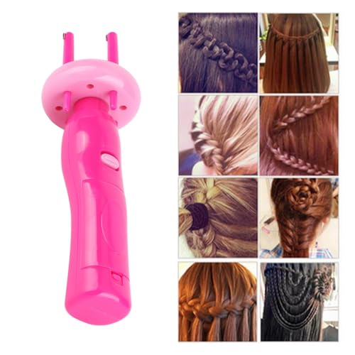 Haarflechtmaschine Damen 3V Leichthaar Flechtmaschine Haar Styling Werkzeuge Haarflechter Umweltfreundliche für den Reisegebrauch