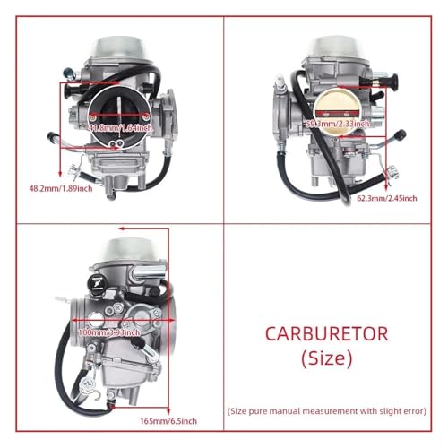 Carburateur moto Can-Am DS650 robuste en alliage de marque Zoinaire