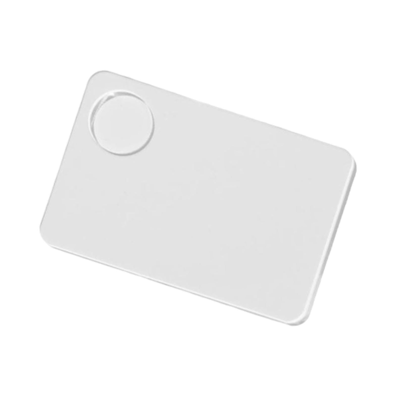 MYADDICTION Makeup Palette Foundation Mixing Palette for Nail Art Pigment Makeup Artists Rectangle 10cmx15cm-image-19
