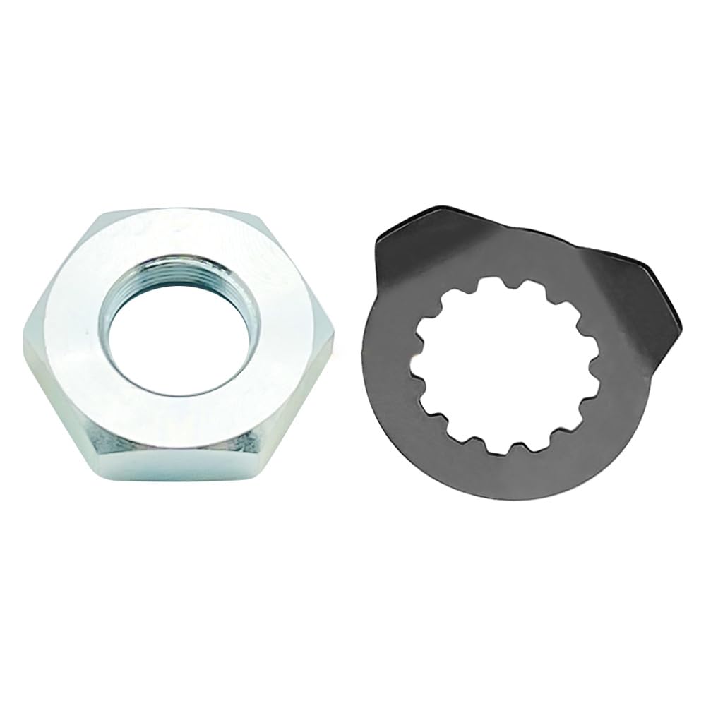 Écrou et rondelle de pignon avant pour Yama-ha Raptor 660 YFM660R 2001-2005 90215-21256-00 90179-18020-00 152-17463-00-00