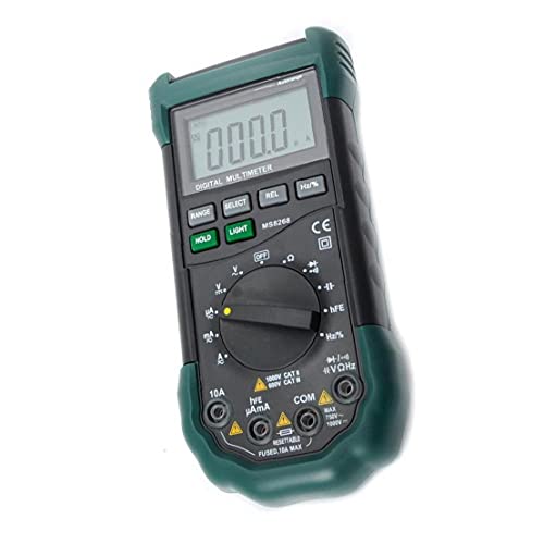 Digitale multimeter MS8268 Autoselecterende digitale multimeter Handheld Multi Tester Green, spanning en stroom… - Image 4