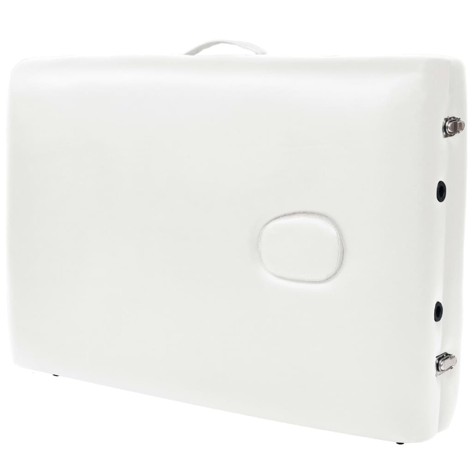 LAPOOH Lettino da Massaggio Pieghevole 2 Zone Spessore 10 cm Bianco,Salute e Bellezza,Cura della Persona,Massaggi e Relax,Poltrone da Massaggio(SPU:110150)