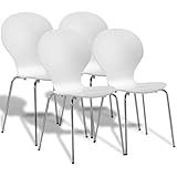 Sillas utilitarias: estas sillas de comedor no solo se pueden usar en el comedor / cocina como sillas de comedor, sino que también se pueden colocar en la sala de estar o el dormitorio como una cómoda silla lateral, en un salón o restaurante como silla de