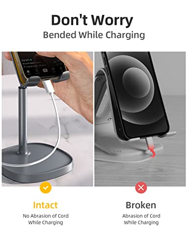 image for LISEN Cell Phone Stand Adjustable Phone Holer for Switch Stand Fits Al