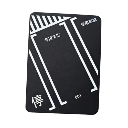 Folpus Miniatur-Autoparkplatz, Diecast-Diorama, Garage, Fotorequisite, Organizer, Dekoration, Ornament, Landschaft, Modellauto-Vitrine, 001black