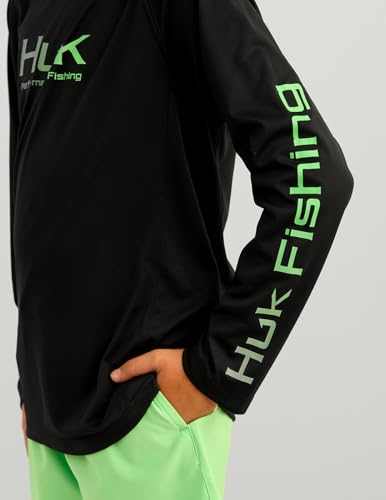 HUK Boys' Pursuit Graphic Long Sleeve, Fishing Shirt for Kids3