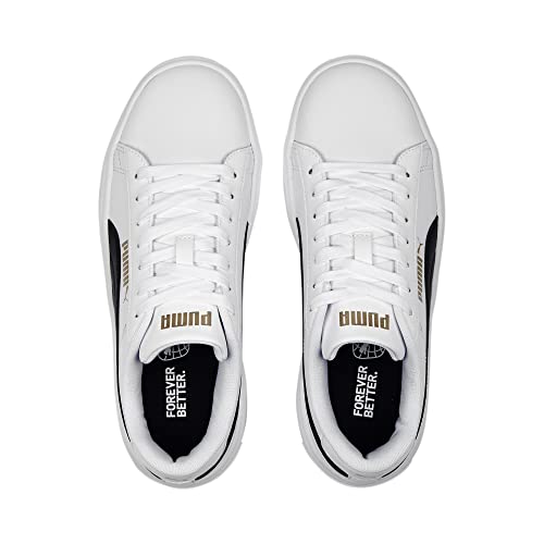 Image of Puma Womens Smash V3 Platform Lace Up Sneakers Shoes Casual
