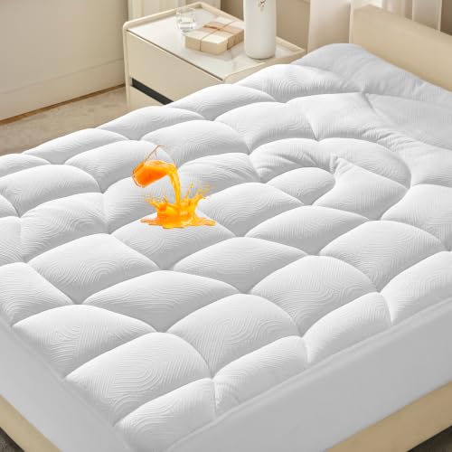 Unikome Waterproof Quilted Full Mattress Pad