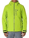 Spyder Herren-Skijacke Tripoint Gore-Tex - Mit durchgehendem Reißverschluss und Kapuze, Wintermantel, Herren, Tripoint Gore-tex Ski Jacket, Mojito, Large