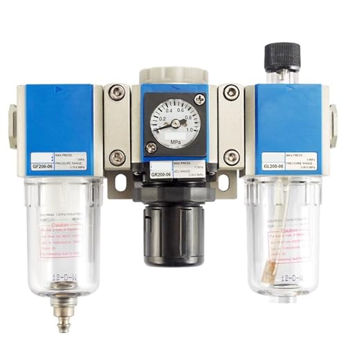 Filtre régulateur lubrificateur pneumatique triple GC300-15F1 pour réseau d'air
