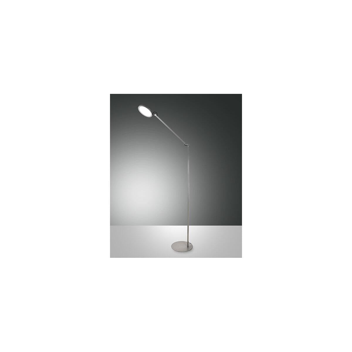 Fabas Luce Regina lámpara de pie aluminio vidrio LED exclusivo 2
