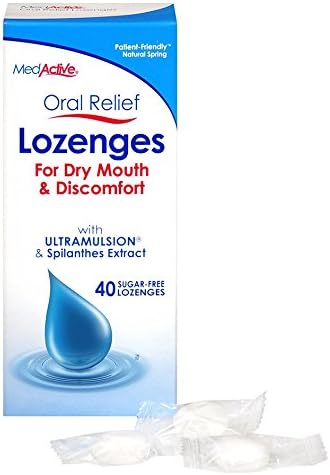 Oral Relief Lozenges - Natural Spring - 120-Pack