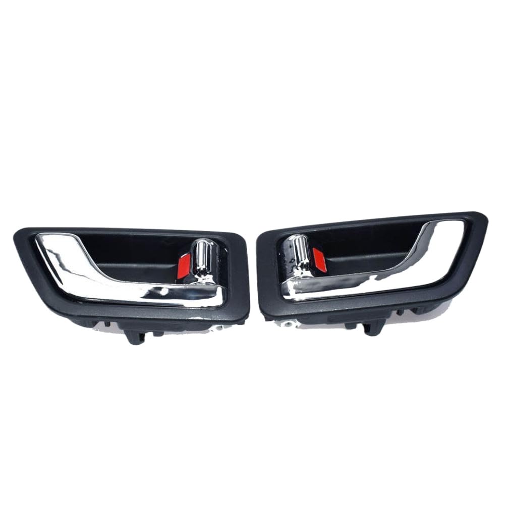 Fovbtteet Left Right Pair Interior Door Handles Left And Right Compatible With Getz Click Tb 2002 2009 82610 1C000 82620 1C000(Left Right Pair)