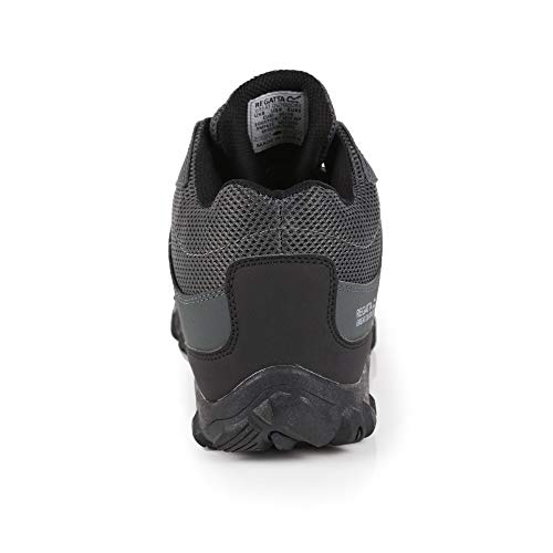 Image of Regatta Men's Edgepoint Hydropel Mid Height Walking Boots Low Rise Hiking