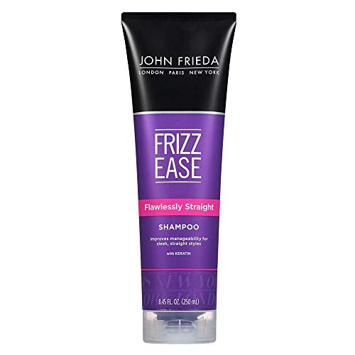 John Frieda Frizz Ease Flawlessly Straight Shampoo, Keratin Infused Shampoo, for Instantly Easy Straight Styling, 8.45 Ounces