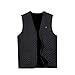 BIKETAFUWY Gilet chauffant pour homme et femme - USB - Veste chauffante - Sans manches - Pour le ski et l'extérieur