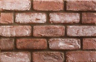 Rustic Red Reclaimed Effect Cast Brick Slips - Rustic Red- Wall Cladding - 36m² per crate (72 Boxes)