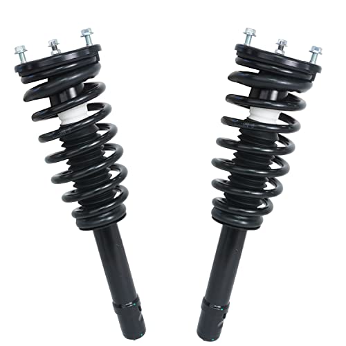 Image of Detroit Axle - Front Strut w /Spring Assembly Replacement for Hyundai Sonata Kia Magentis Optima - 2pc Set