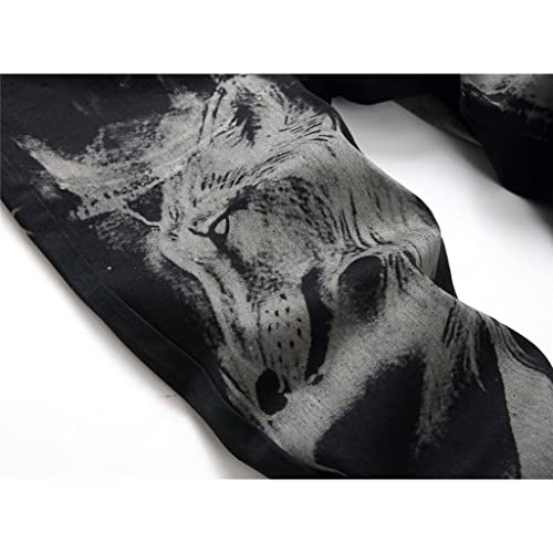 Jeans chic jeans figure loup coupe crayon extensible et confortable