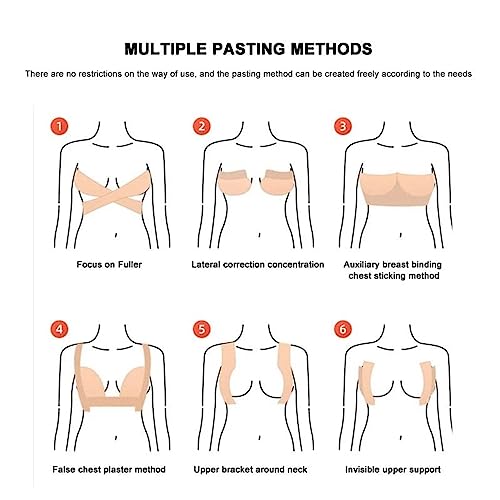 Boob Tape, Boobytape For Breast Lift Bob Tape For Large Breasts #TOP7