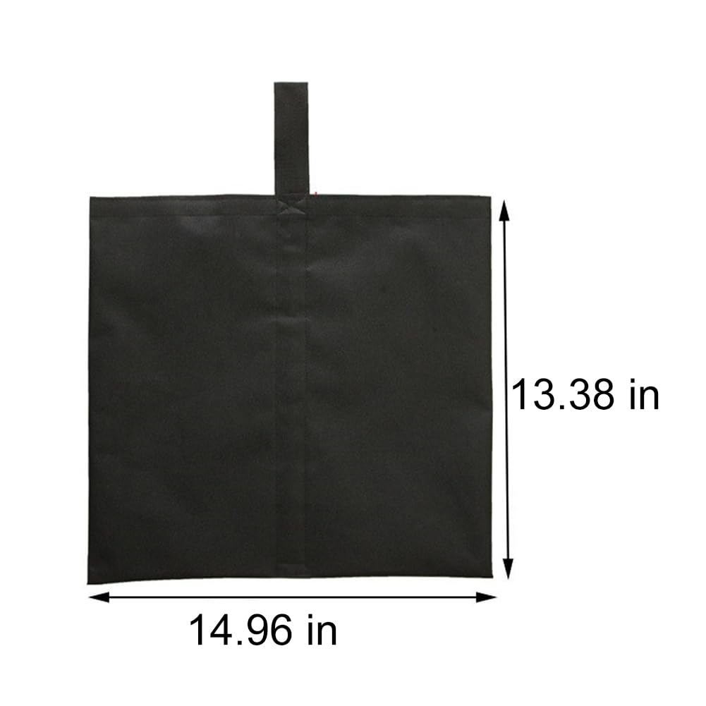 Sacs De Sable Poids,Sacs De Poids De Qualité Industrielle,Poids De Sable Gazebo,Sac De Sable De Plage en Toile Oxford,Sac De Sable Lestés Pliante,pour Tente Pop-Up,Auvent Ou Parasol,4 Pièces,Kiuiom