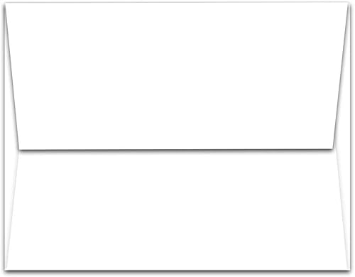 Note Card Cafe Sobres A6 de 6.5 x 4.75 pulgadas, múltiples opciones de color y tamaños, sellable, solapa cuadrada, perfecta para invitaciones,