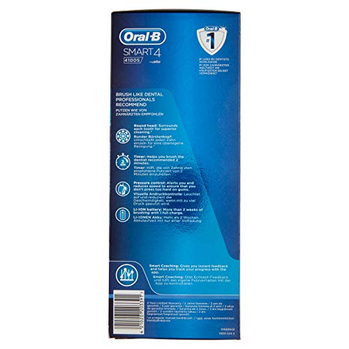 Oral-B Power Smart 4 4100S Weiß Elektrische Zahnbürste, 450 g – Bild 3