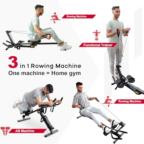 High Performance Magnetic Rowing Machine
