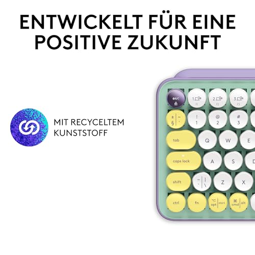 Logitech POP Keys Mechanische kabellose Tastatur – Ansicht 5