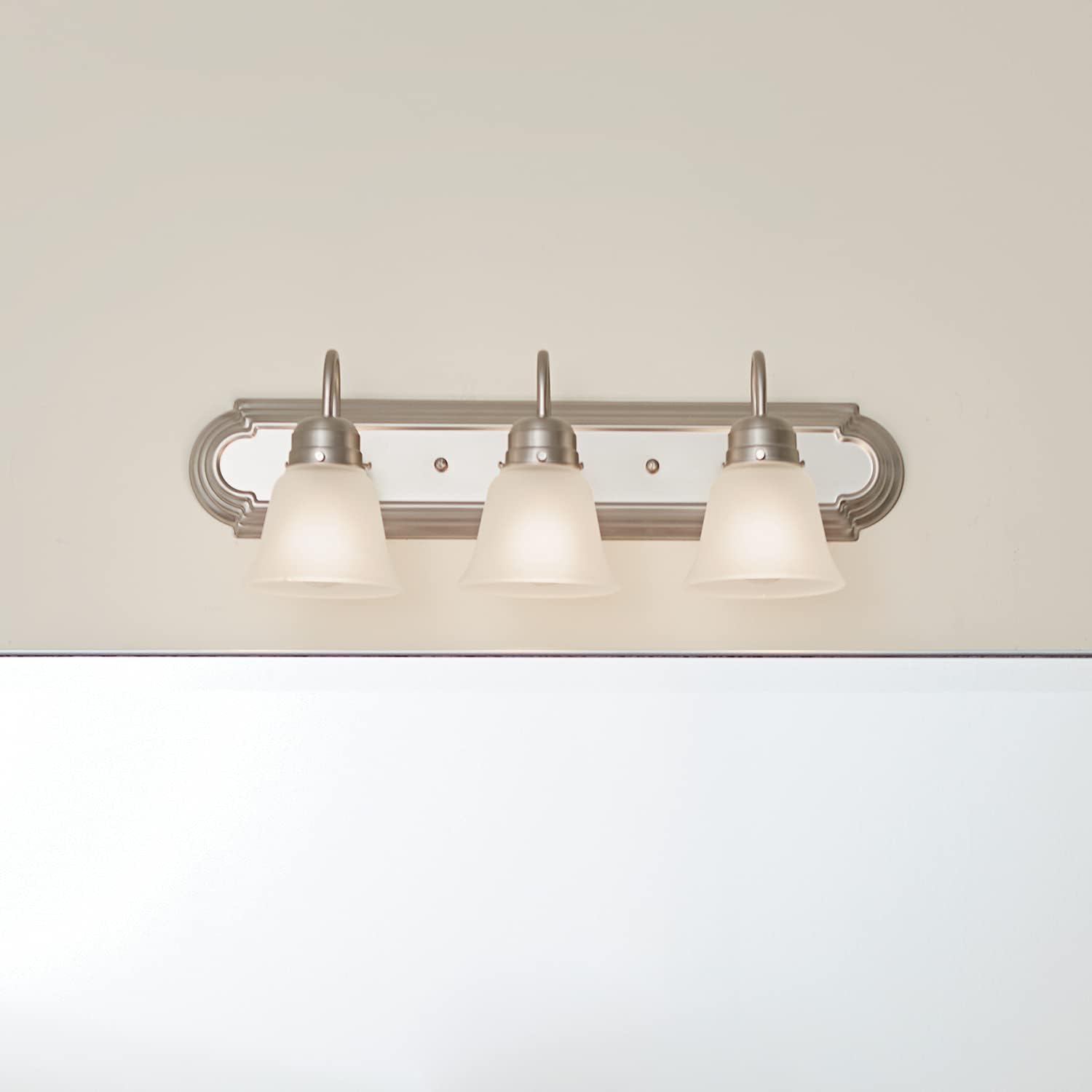 Kichler Lighting 5337NIS Three Light Bath, Brushed Nickel - - 