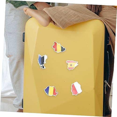 Hemobllo 150 Folhas Bandeira Graffiti Adesivo Carro Guitarra Skate Bagagem Computador Adesivo Adesiv