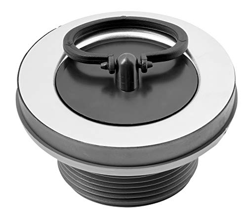 Cornat Rezyklat Ablaufventil für Spültische - 1 1/2 Zoll AG - Hergestellt aus recycelten Kunststoffen - Made in Germany Qualität / Ablaufstopfen / Spülbecken-Stöpsel / T352004R