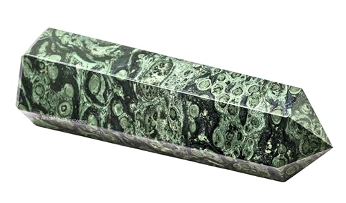 Image of Amazing Gemstone Large Kambaba Jasper Crystal Towers ~ Natural Healing Crystal Point Obelisk for Reiki Healing and Crystal Grid (5.5 inch to 6 inch INCH)