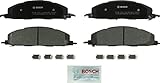 Bosch BP1400 QuietCast Premium Semi-Metallic Disc Brake Pad Set For Dodge: 2009-2010 Ram 2500, 2009-2010 Ram 3500; Ram: 2011-2017 2500, 2011-2017 3500; Rear