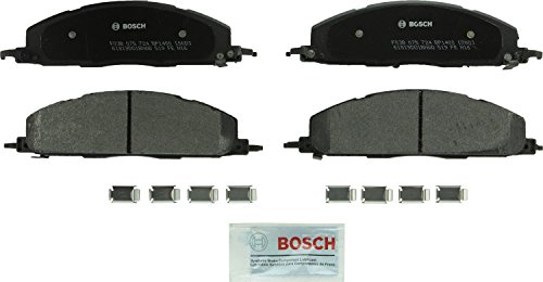 BOSCH BP1400 QuietCast Premium Semi-Metallic Disc Brake Pad Set - Compatible with Select Dodge Ram 2500, Ram 3500; Ram 2500 Pickup, 3500 Pickup; REAR