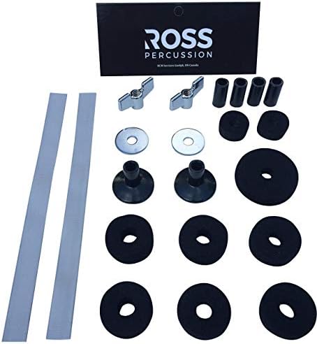 ROSS Drummers Survival Kit (Standard Pack) Cymbal Sleeves, Cymbal Felts, Snare Straps, Wing Nuts and Washers