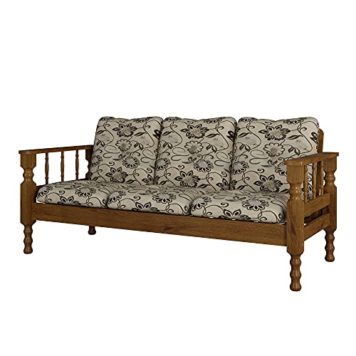 Sofá de 3 Lugares Itália 301-belini - Imbuia