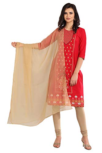 Image of Aurelia Womens Solid Dupatta