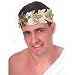 Rubie's Men's Novelty Gold Foil Roman Wreath, Gold, One Size