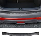 YOJOJOCO Exterior Rear Bumper Protector Compatible with Nissan Kicks 2018-2024 Accessories ABS Material Rear Bumper Guard Trunk Sill Protector (Black)