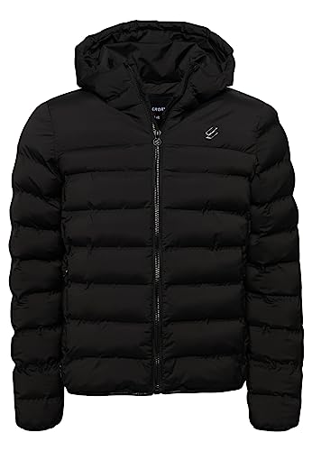Superdry Herren Wärmeversiegelte Steppjacke Schwarz XL