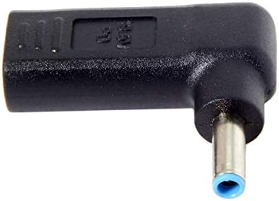 Cablecc USB-C USB 3.1 Type C to Rectangle DC Plug 5.5mm 4.0mm 7.4mm 3.0mm 2.5mm Adapter (4.5 * 3.0MM-HP)