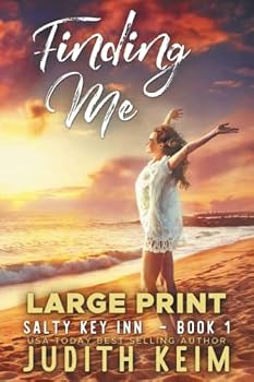 Paperback Finding Me: Large Print Edition (Salty Key Inn Series) Book